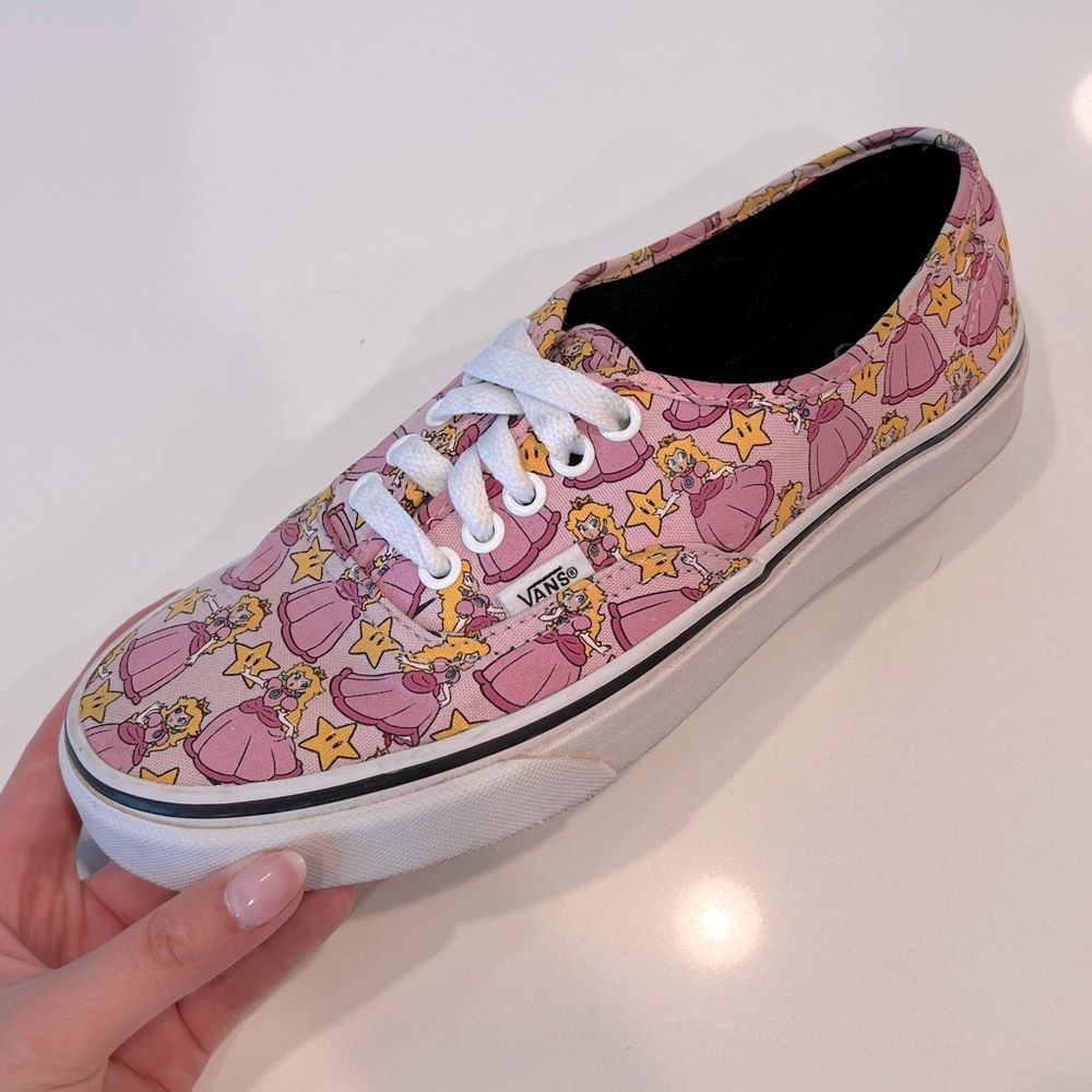 LIMITED EDITION Nintendo x Vans ‘Princess Peach’ Vans Shoes